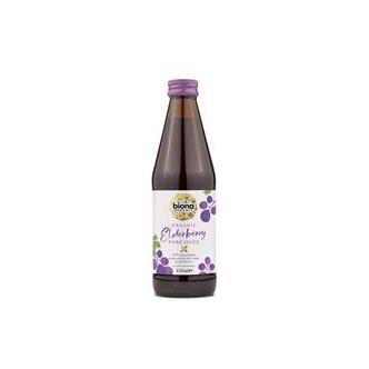 Elderberry 100% pure organic juice 330ml