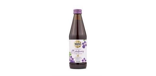 Elderberry 100% pure organic juice 330ml
