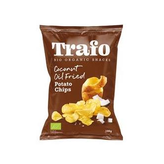 Potato Crisps fried in Coconut oil Organic 100g