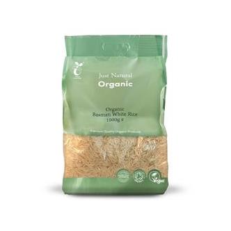 White Basmati Rice Organic 1kg