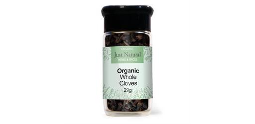 Whole Cloves Organic in Glass 35g