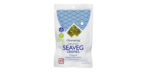 SeaVeg Crispies 5 x4g packs Organic