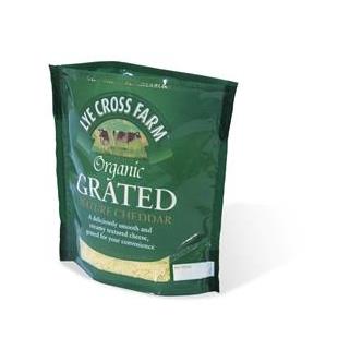 Grated Mature Cheddar Organic 180g