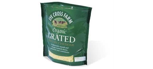 Grated Mature Cheddar Organic 180g