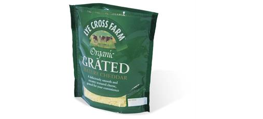 Grated Mature Cheddar Organic 180g