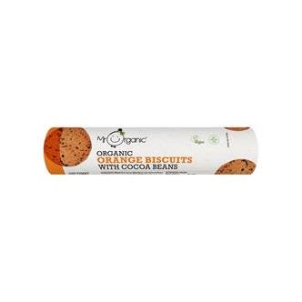 Orange Biscuits with cocoa beans organic 250g