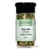 Green Cardamom Pods Organic in Glass 40g