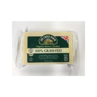 100% Grass Fed Cheddar 345g