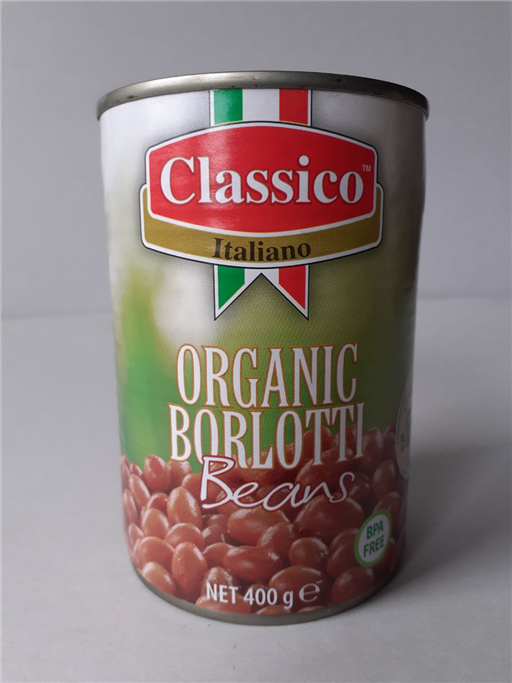 Borlotti Beans Organic 400g