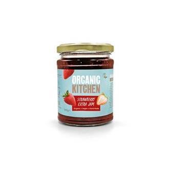 Strawberry Extra Fruit Jam Organic 340g