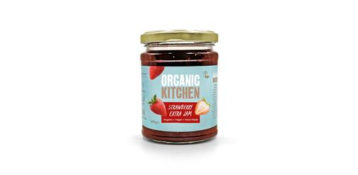 Strawberry Extra Fruit Jam Organic 340g