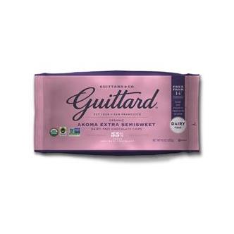 Guittard 'Akoma' Organic Chocolate Baking Chips. Allergen free.