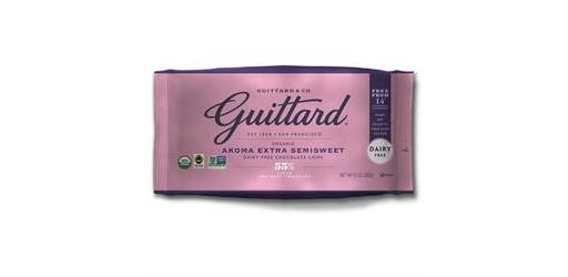 Guittard 'Akoma' Organic Chocolate Baking Chips. Allergen free.