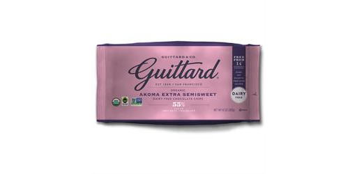 Guittard 'Akoma' Organic Chocolate Baking Chips. Allergen free.