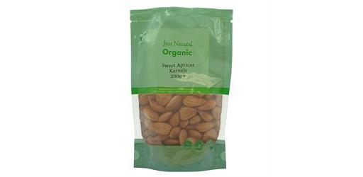 Sweet Apricot Kernels Organic 200g