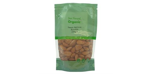 Sweet Apricot Kernels Organic 200g