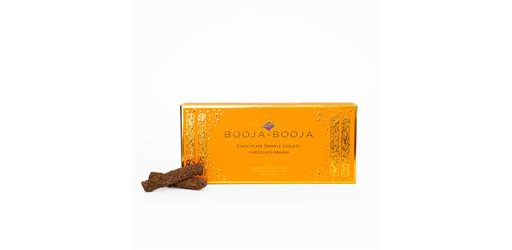 Chocolate Orange 10 Truffle Loglets 115g Organic