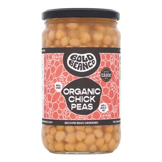 Chickpeas Organic in glass 570