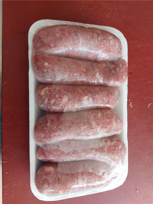 Organic 100% Pork Sausages