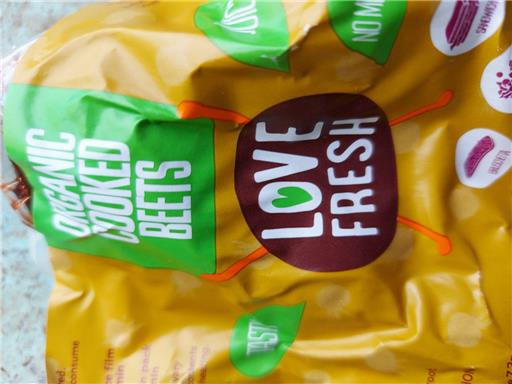 Beetroot cooked 250g Organic