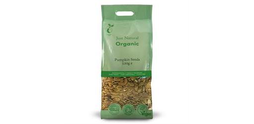 Pumpkin Seeds Organic 500g