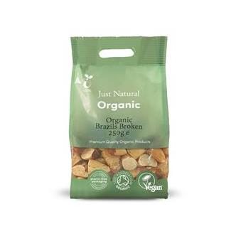 Brazil nuts broken 250g Organic