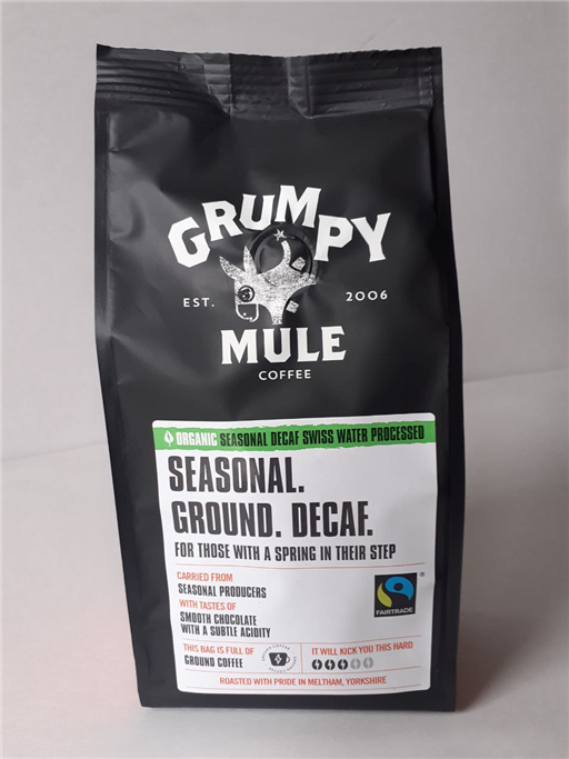 Seasonal Decaf Organic Ground Coffee 227g