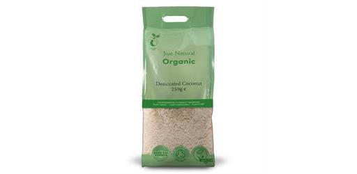Desiccated Coconut Organic 250g