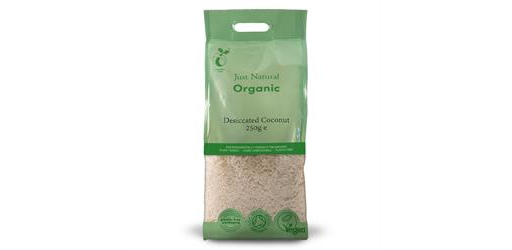 Desiccated Coconut Organic 250g