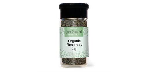 Rosemary dried Organic in Glass 30g