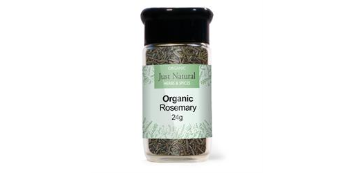 Rosemary dried Organic in Glass 30g