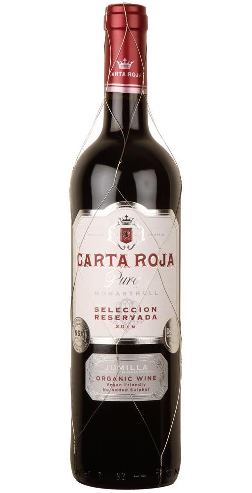 Jumilla Carta Roja Reserva Organic 750ml