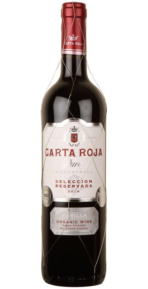 Jumilla Carta Roja Reserva Organic 750ml