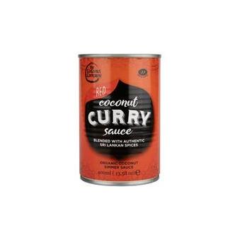 Red Coconut Curry Sauce Organic 400ml