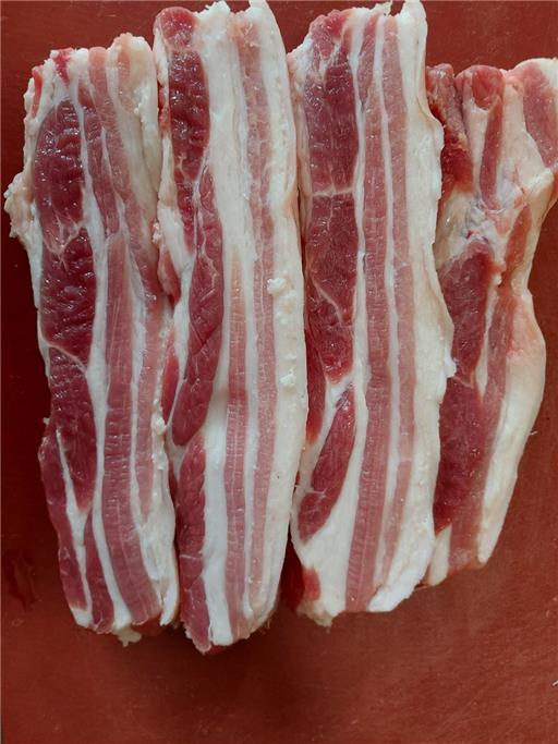 Organic Pork Belly Slices