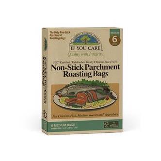 6 Compostable Unbleached Roasting bags