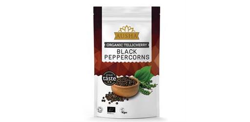 Organic Black Peppercorns 100g