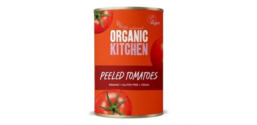 Plum Peeled Tomatoes Organic 400g