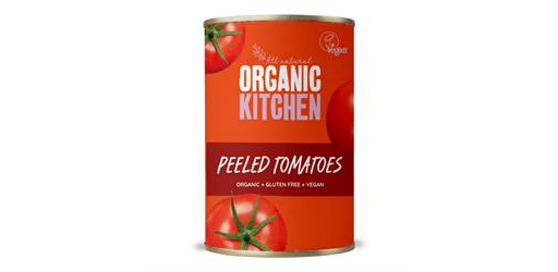 Plum Peeled Tomatoes Organic 400g