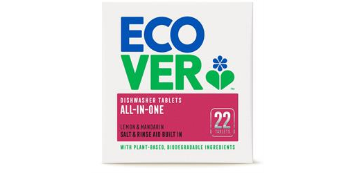 Ecover All in One Dishwasher tabs 22s