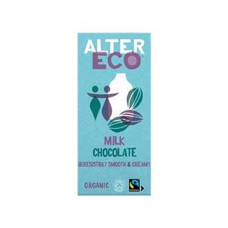 AlterEco Organic Milk Chocolate 100g