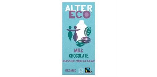 AlterEco Organic Milk Chocolate 100g