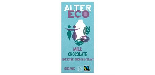 AlterEco Organic Milk Chocolate 100g