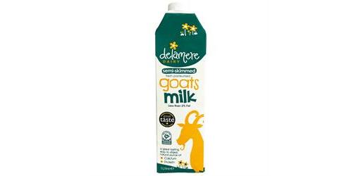Goat milk semi skim 1 l