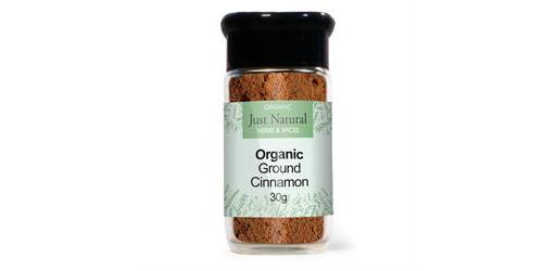 Ground Cinnamon Organic 30g