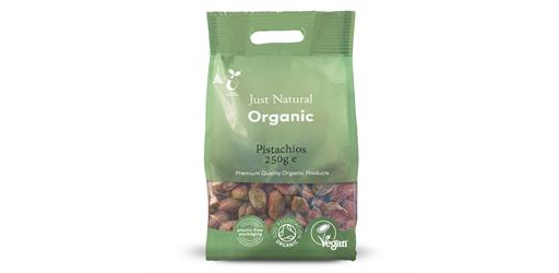 Raw Pistachios Organic 250g