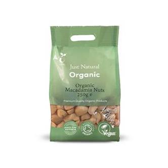 Macadamia Nuts Organic 250g