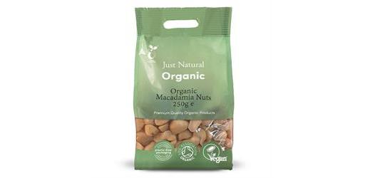 Macadamia Nuts Organic 250g