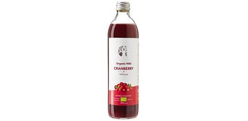 100% Wild Cranberry Juice Organic 500ml
