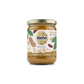 Peanut butter Sea Salt Crunchy Organic 500g